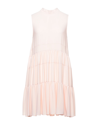 Jucca Short Dresses In Light Pink