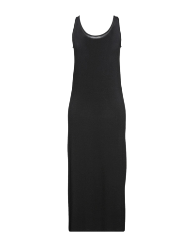Pieces Midi Dresses In Black | ModeSens
