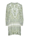 Sandro Short Dresses In Light Green