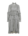 Sandro Midi Dresses In Black