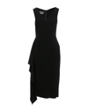 Boutique Moschino Midi Dresses In Black
