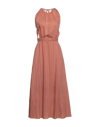 Sandro Midi Dresses In Pastel Pink