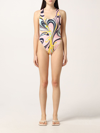 Pucci Swimsuit - Sustainable Light Lycra In Pink