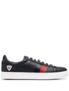 ROSSIGNOL ALEX SKIN STRIPE-DETAIL SNEAKERS