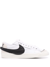 Nike White & Navy Blazer Low '77 Jumbo Sneakers In White