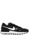 Nike Waffle One Suede And Leather-trimmed Mesh Sneakers In Black