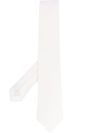 Tagliatore White Pointed Tie In White