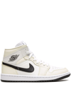 JORDAN AIR JORDAN 1 MID "COCONUT MILK" SNEAKERS