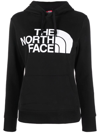The North Face Black  Jersey Hoodie With Print