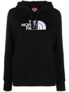 THE NORTH FACE EMBROIDERED-LOGO DRAWSTRING HOODIE