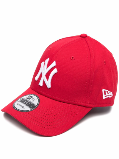 New Era 940 Leag Basic Baseball Cap In Red