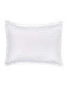 Matouk Panama Standard Sham In White