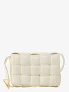 Bottega Veneta The Cassette Padded Leather Crossbody Bag In Yellow