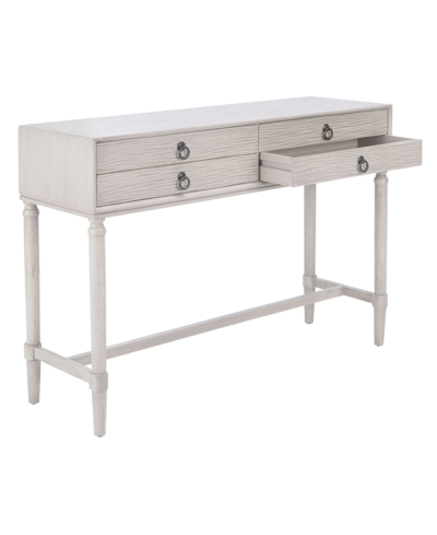 Safavieh Aliyah 4 Drawer Console Table In Beige