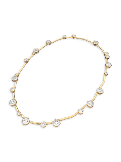 Swarovski Women's Constella  Crystal Goldtone Strand Necklace
