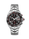 TAG HEUER MEN'S FORMULA 1 X SENNA STAINLESS STEEL & ANTHRACITE DIAL CHRONOGRAPH 43MM BRACELET WATCH