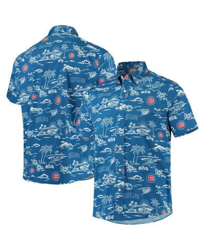 Reyn Spooner Men's  Royal Chicago Cubs Kekai Button-down Shirt