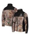 Dunbrooke Men's  Realtree Camo And Black Las Vegas Raiders Circle Hunter Softshell Full-zip Jacket In Realtree Camo/black