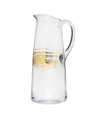 Classic Touch 48 oz Pitcher With Artwork In Clear