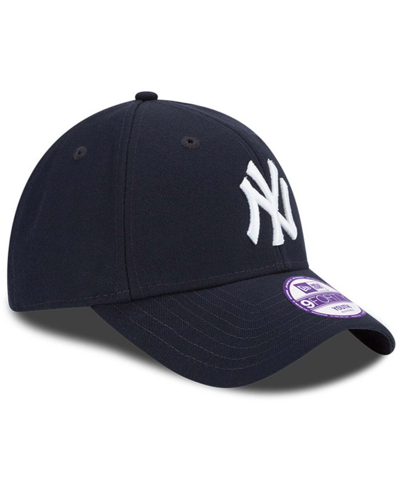 New Era Youth New York Yankees The League 9forty Adjustable Cap In Navy