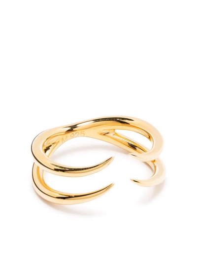 Missoma Double Claw Open Ring In Gold