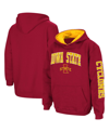 Colosseum Big Boys  Cardinal Iowa State Cyclones 2-hit Team Pullover Hoodie In Cardinal