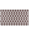 GLOBAL RUG DESIGNS CHEERFUL WAYS KOCHI LATTICE 1'8" X 3' AREA RUG