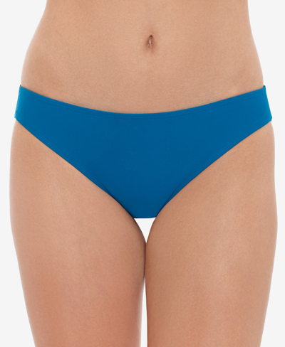 Salt + Cove Juniors' Colorblocked High-waist Bikini Bottoms, Created For Macy's Women's Swimsuit In Blue