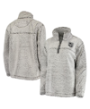 G-iii 4her By Carl Banks Women's  Gray Los Angeles Kings Sherpa Quarter-zip Pullover Jacket In Gray