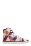 Isabel Marant Benkeen Sneakers In Yellow Cotton In Yellow