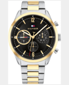 Tommy Hilfiger Men's Two-tone Stainless Steel Bracelet Watch 44mm In Two-tone
