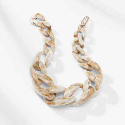 M.m.lafleur The Lygia Necklace In Ivory / Brown Multi
