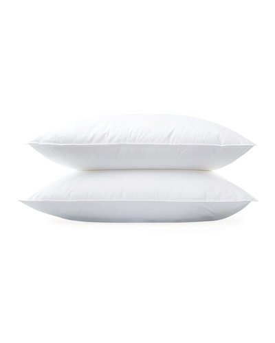 Matouk Valetto Firm King Pillow, 20" X 36" In White