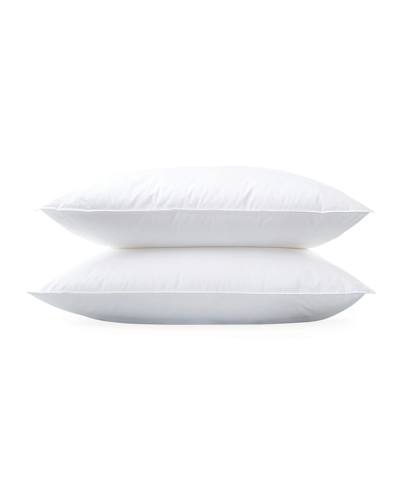Matouk Valetto Firm Standard Pillow, 20" X 26" In White