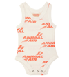 THE ANIMALS OBSERVATORY BABY PRINTED COTTON BODYSUIT