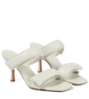 Gia Borghini Off-white Pernille Teisbaek Edition Perni 03 Heeled Sandals In Shell