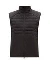 Lululemon Down For It All Quilted Nylon-blend Down Gilet In Black