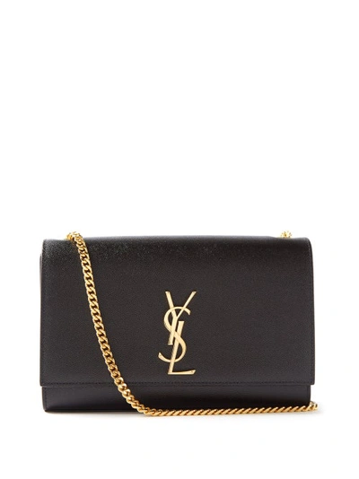 Saint Laurent Kate Medium Leather Cross-body Bag In Spicy Chocolate