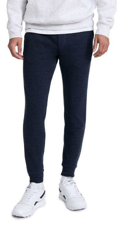 Faherty Legend Sweatpants In Navy Twill