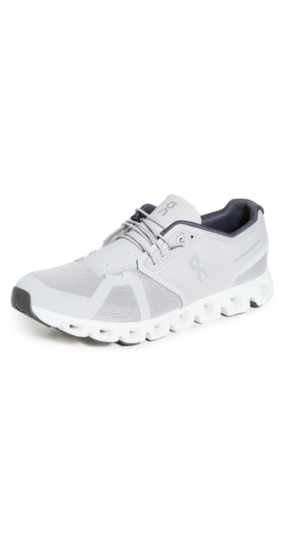 On Cloud 5 Sneakers In Glacier/white