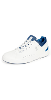On Men's The Roger Advantage Low Top Sneakers In White/cobalt