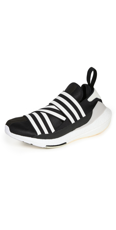 Y-3 Ultraboost 22 Slip-on Sneakers In Black Corewhite Chalkpear