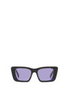 Prada Pr 08ys Symbole Butterfly-frame Acetate Sunglasses In Havana Black / White