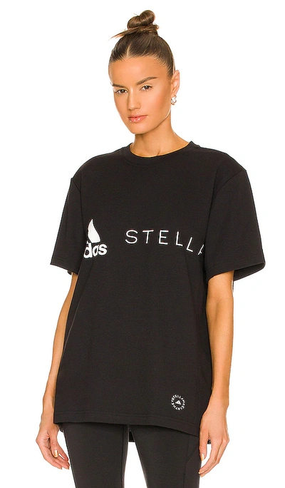 Adidas By Stella Mccartney Sportswear T恤 – 黑色 In Black