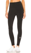 Adidas By Stella Mccartney + Net Sustain + Parley Truepurpose Perforated Recycled Stretch Leggings In Black