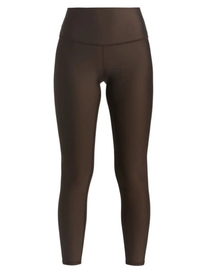 Alo Yoga High Waist Cargo Leggings In Dark Olive