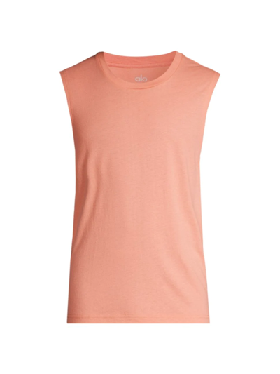 Alo Yoga Triumph Muscle Tank In Soft Clay