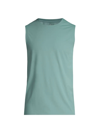 Alo Yoga Idol Performance Jersey-knit Tank Top In Blue Agave