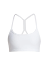 Beyond Yoga Space Dye Slim Racerback Sports Bra In White