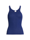 RE/DONE WOMEN'S RIBBED RACERBACK TANK
